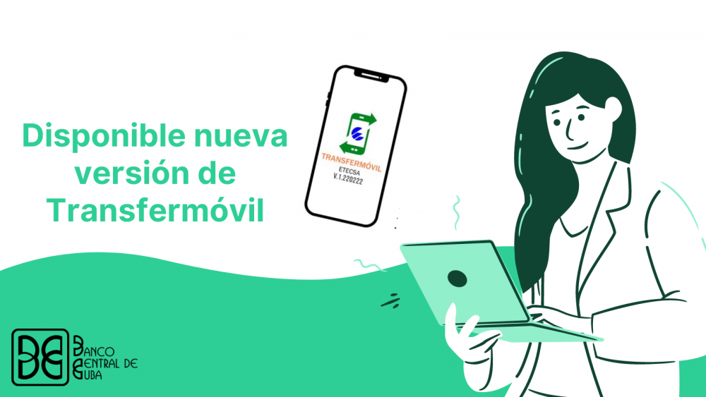 Imagen relacionada con la noticia :Disponible V.1.220222 de Transfermóvil